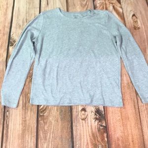 Grey long sleeve shirt